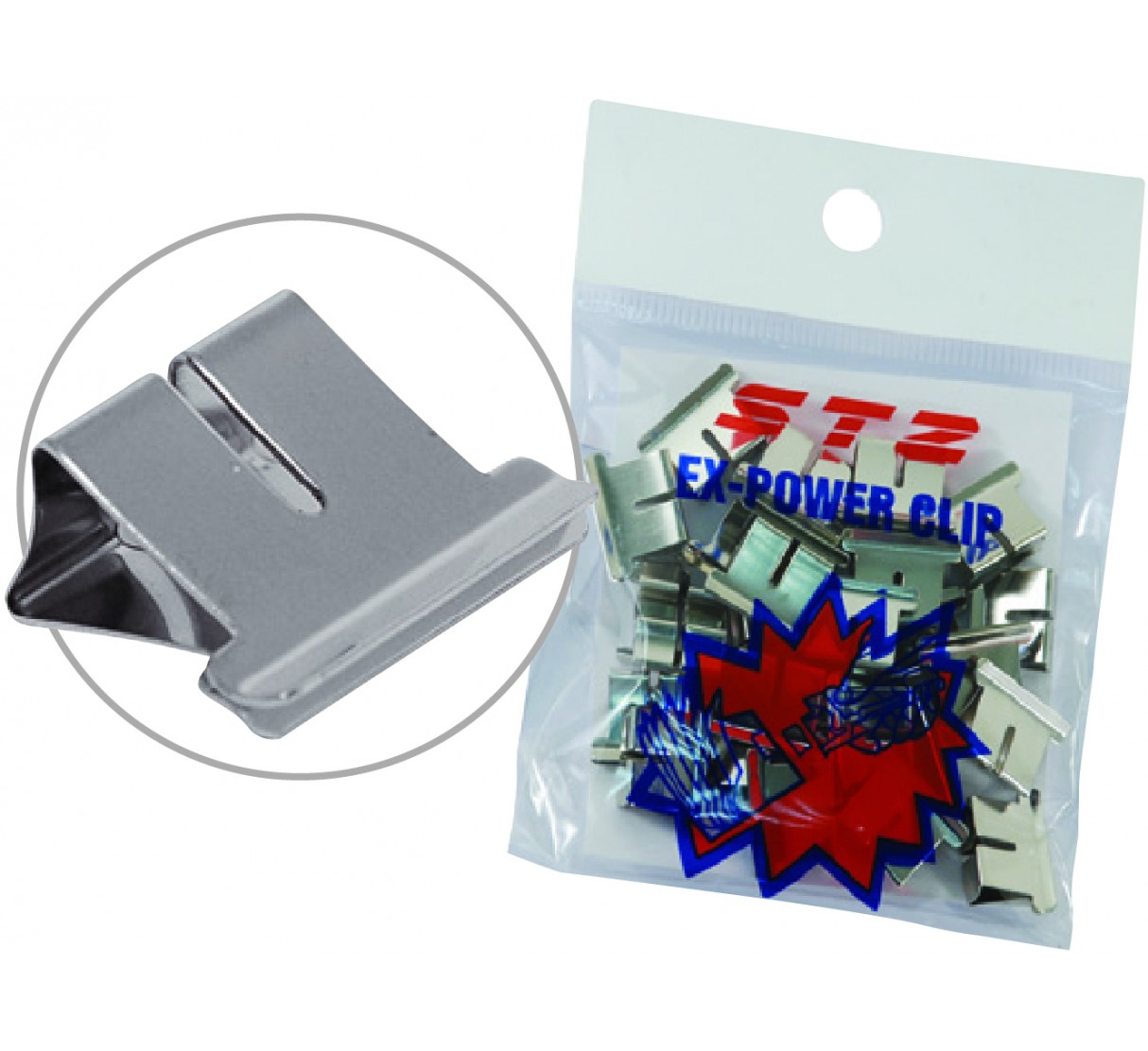 STZ ExPower Clip 4.8mm (35pcs/pkt) Metal